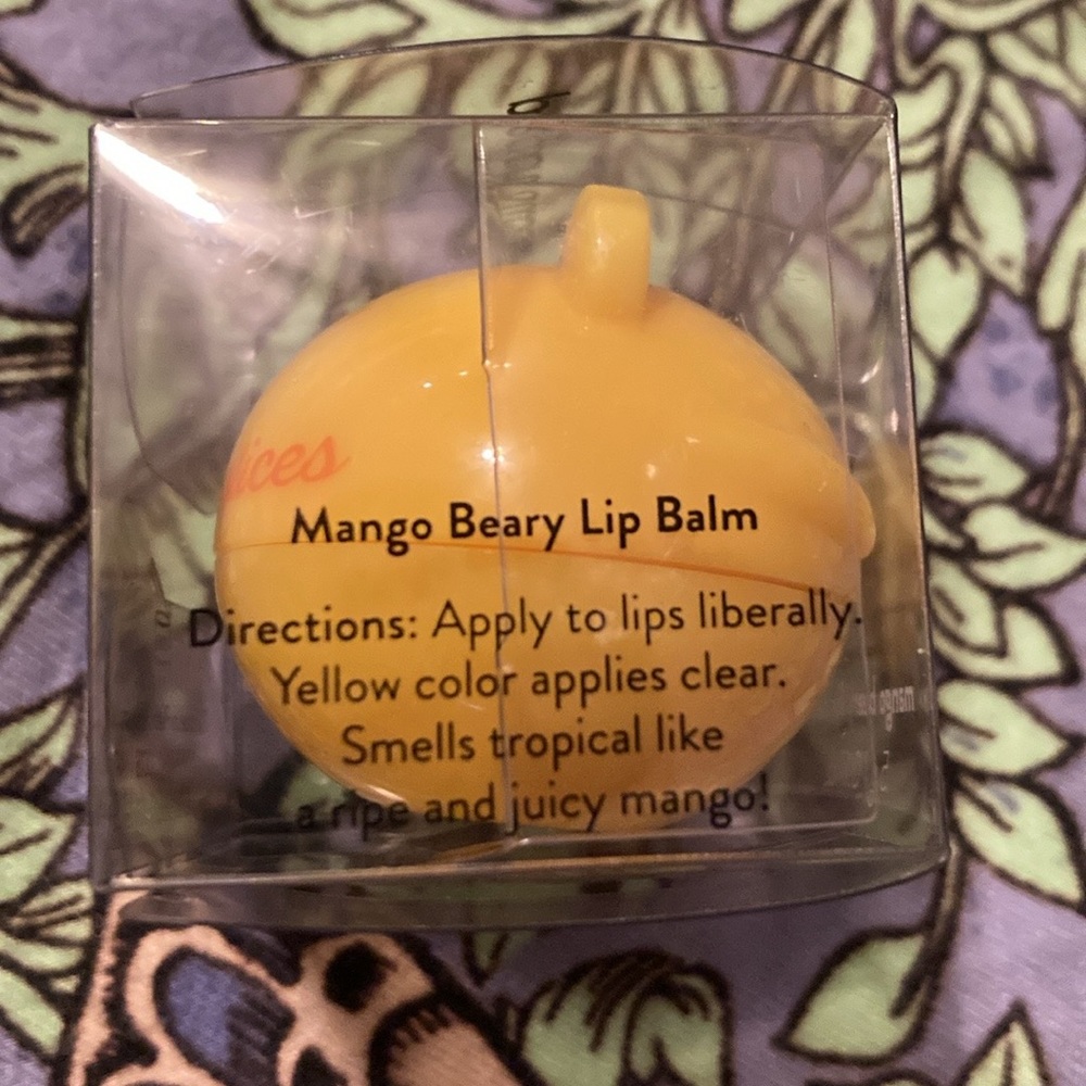5/$25 Peach and Lily Mango lip balm BNIB - Picture 3 of 4